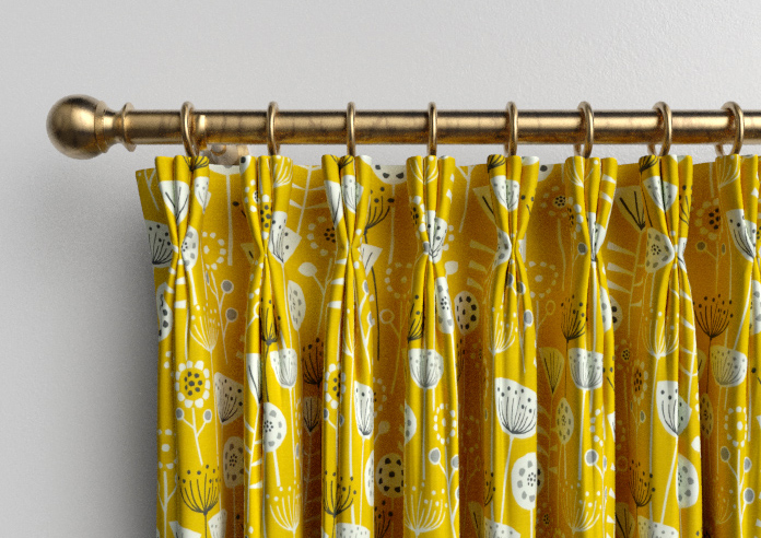 Bergen, Ochre - Made to Measure Curtains - Image 11